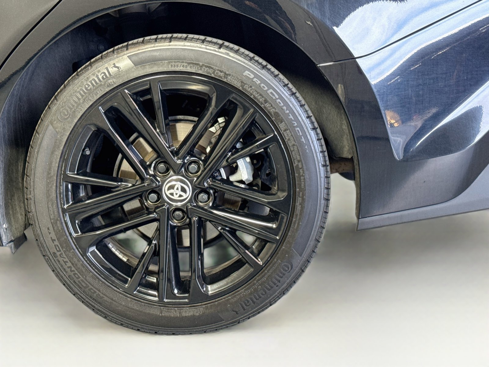 Used 2025 Midnight Black Metallic Toyota SE image 28
