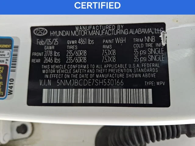Used 2025 White Hyundai SEL image 27