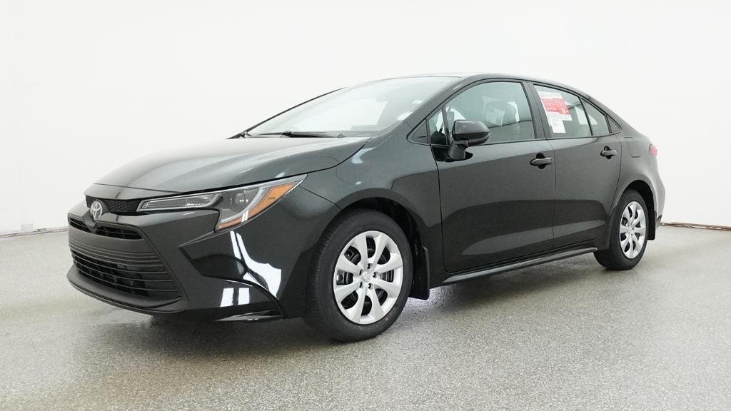 New 2026 Midnight Black Metallic Toyota LE image 6