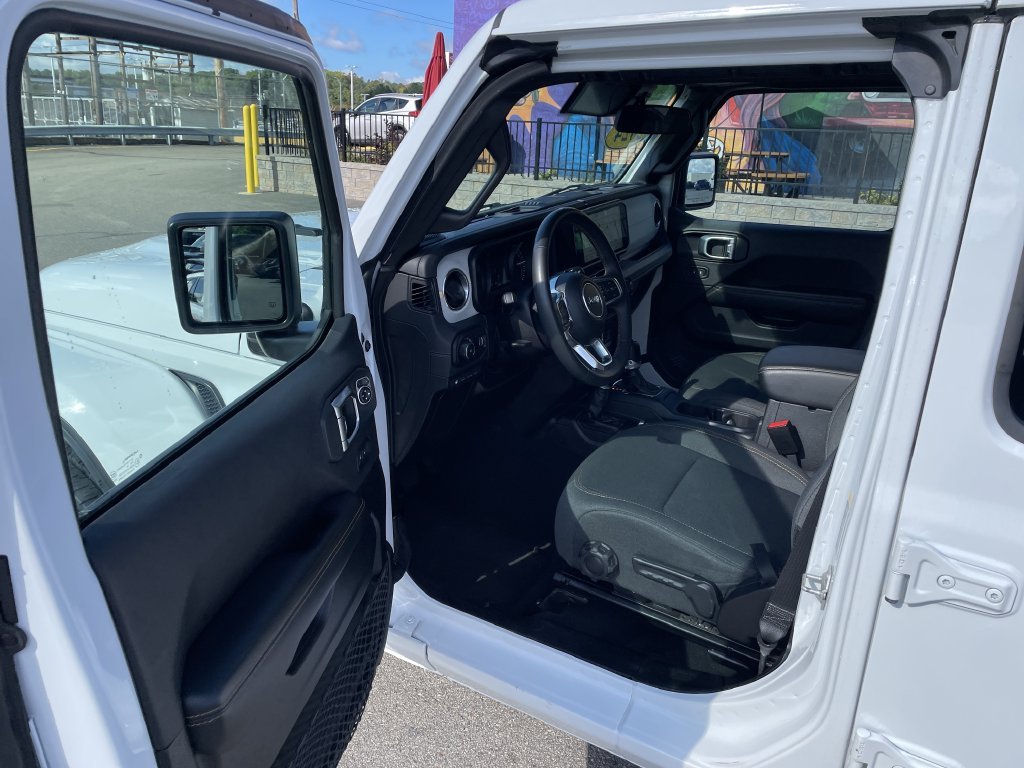 Certified Used 2024 White Jeep Sahara 4xe image 14