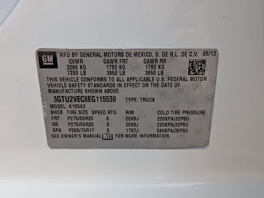 Used 2014 Summit White GMC SLT image 33