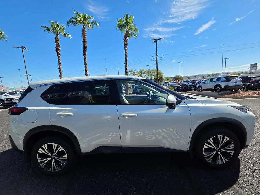 Certified Used 2021 White Nissan SV image 4