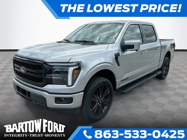 New 2026 Silver Metallic Ford Lariat image 1