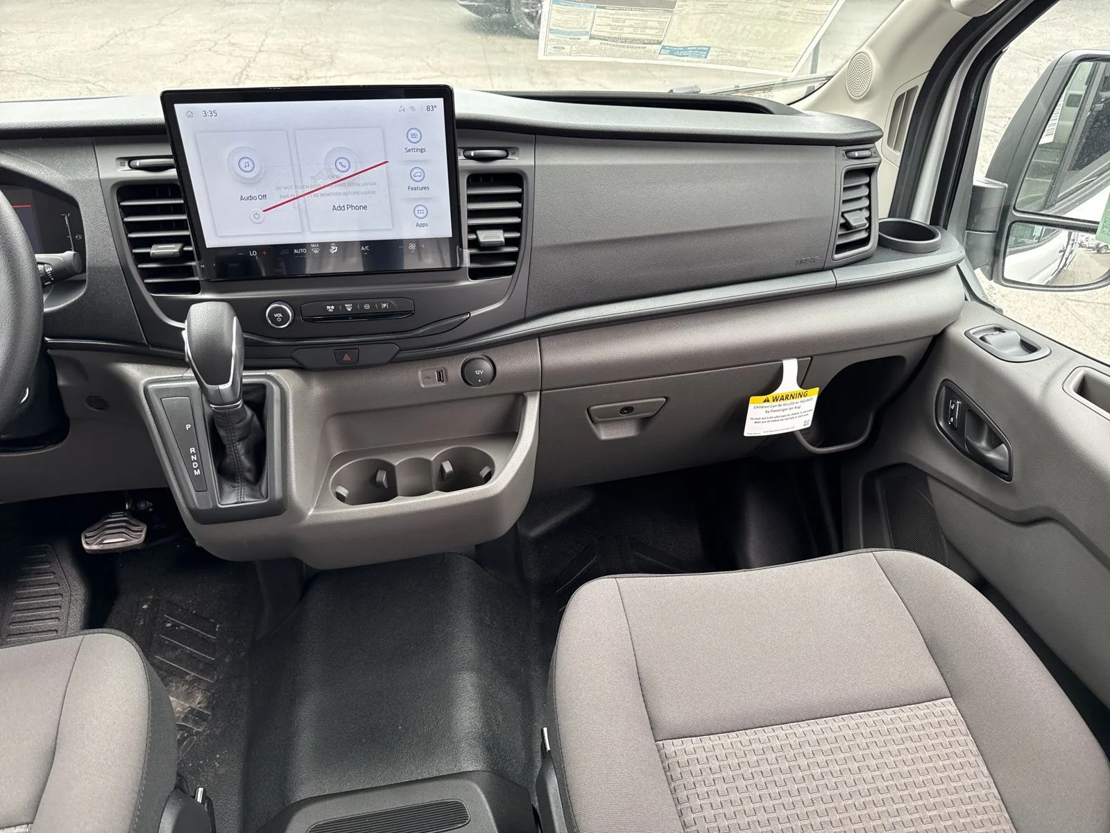 New 2026 Oxford White Ford Cargo Van image 8