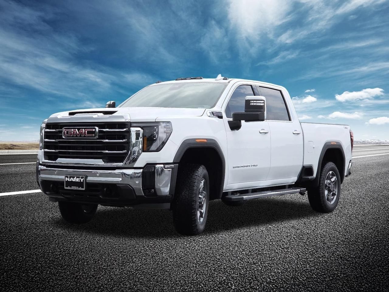 New 2026 Glacier White Tricoat GMC SLT image 18