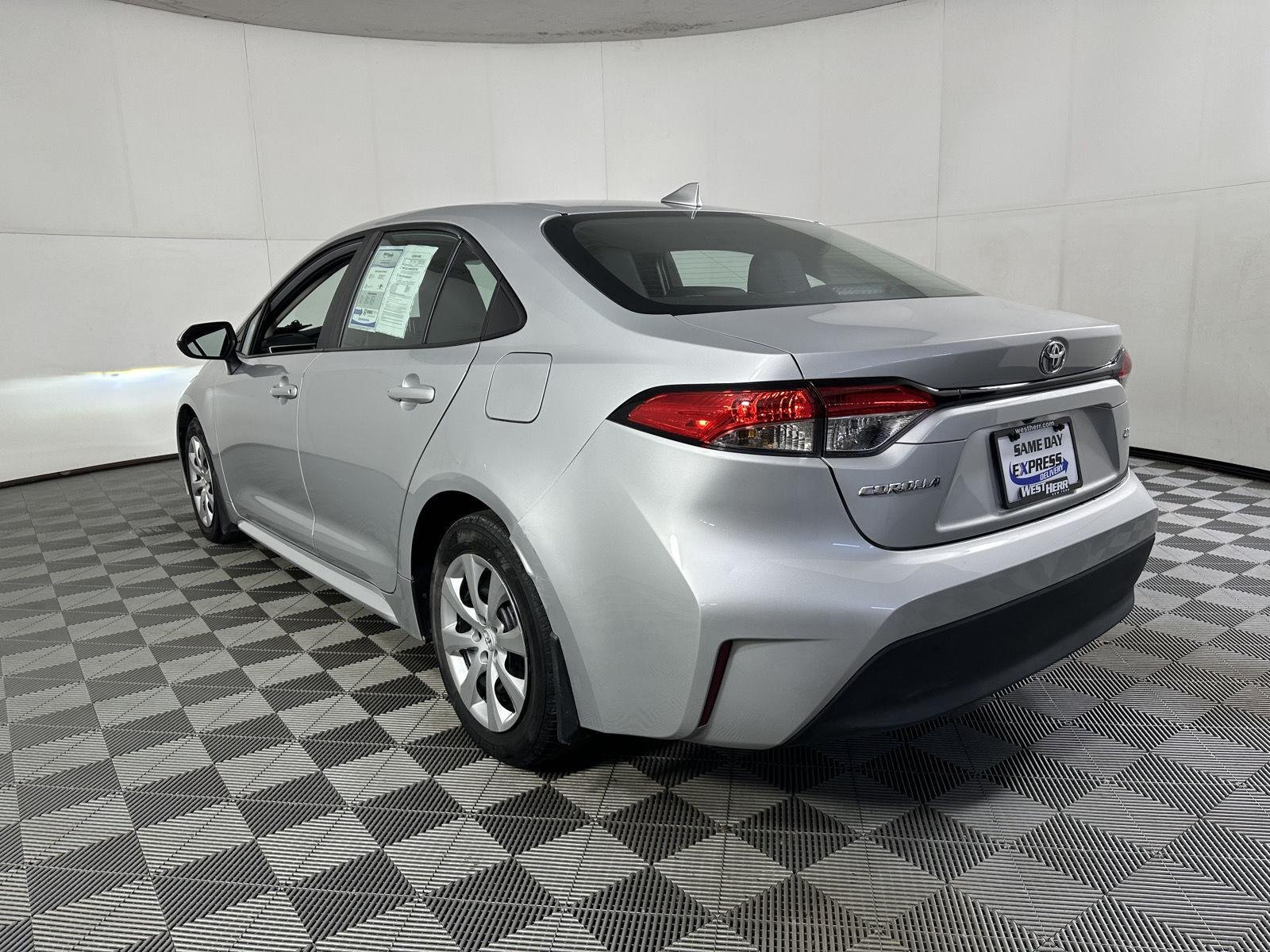 Used 2024 Classic Silver Metallic Toyota LE image 25