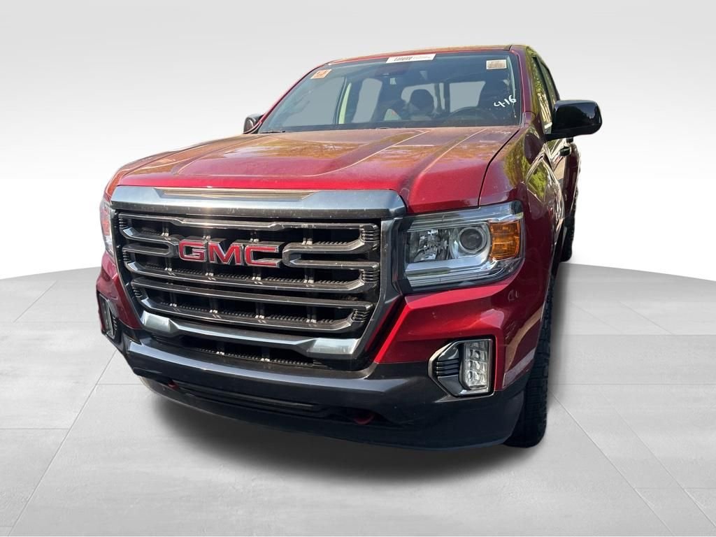 Used 2022 Red GMC AT4 w/Leather image 3