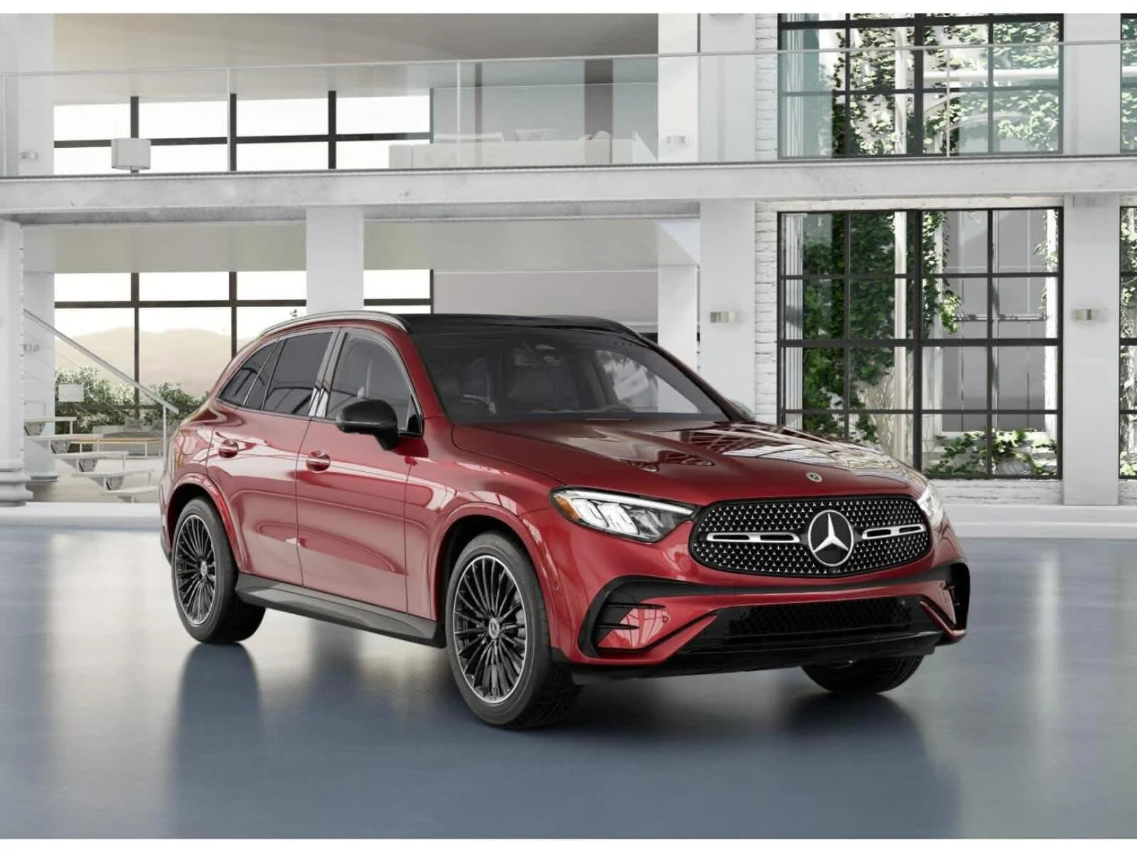 New 2026 MANUFAKTUR Patagonia Red Metallic Mercedes-Benz GLC 300 image 10