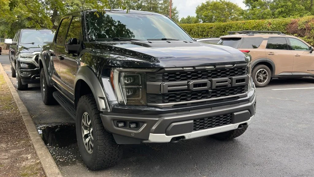 Used 2021 Antimatter Blue Metallic Ford Raptor image 1