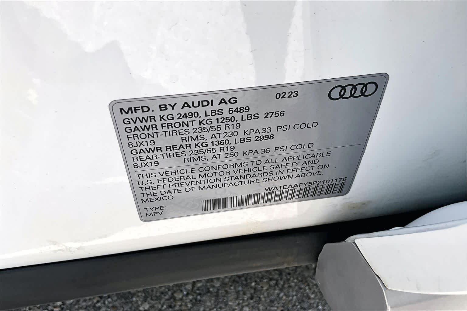 Used 2023 Ibis White Audi S line Premium Plus image 35