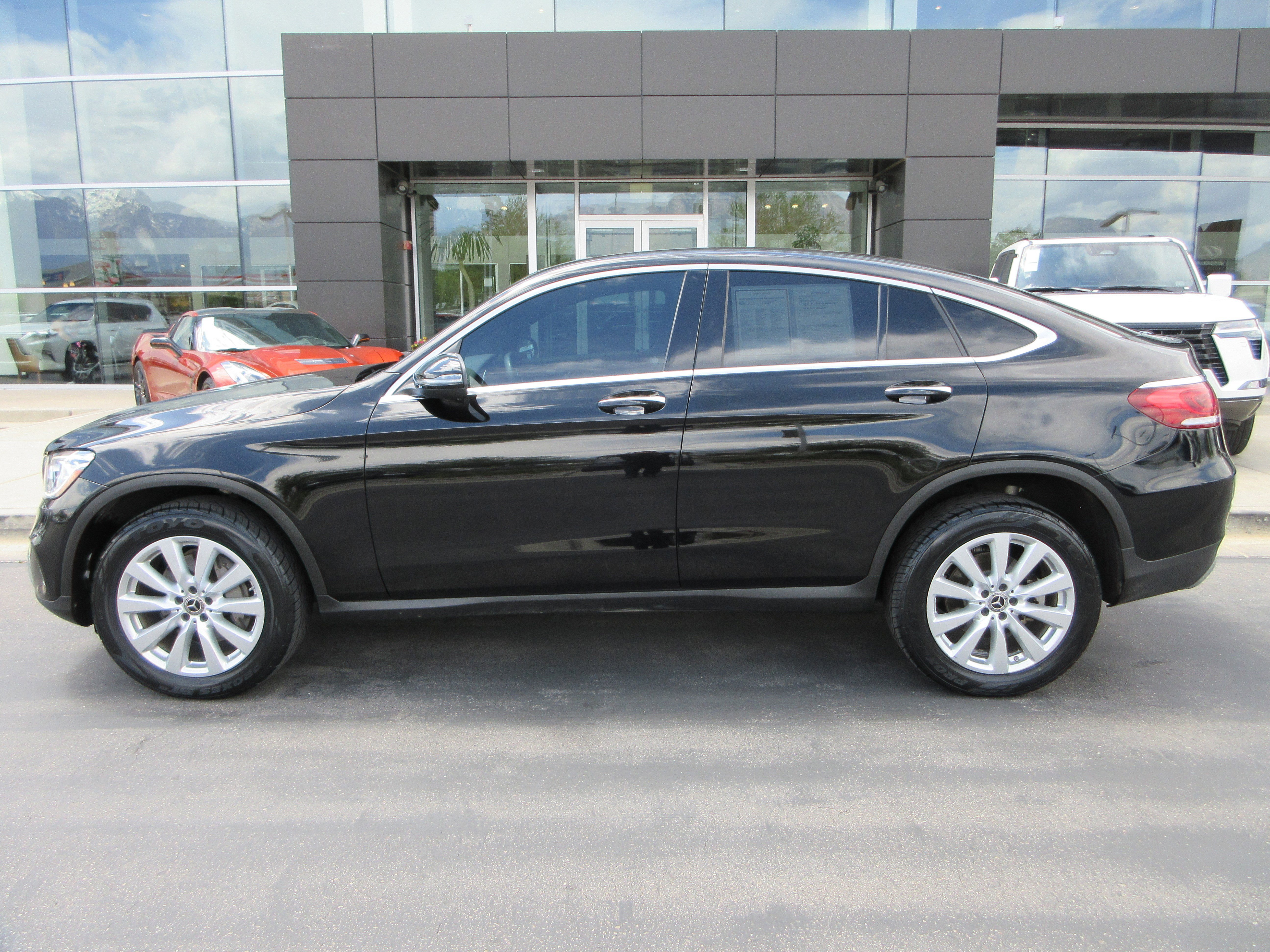 Used 2020 Black Mercedes-Benz GLC 300 Coupe image 3