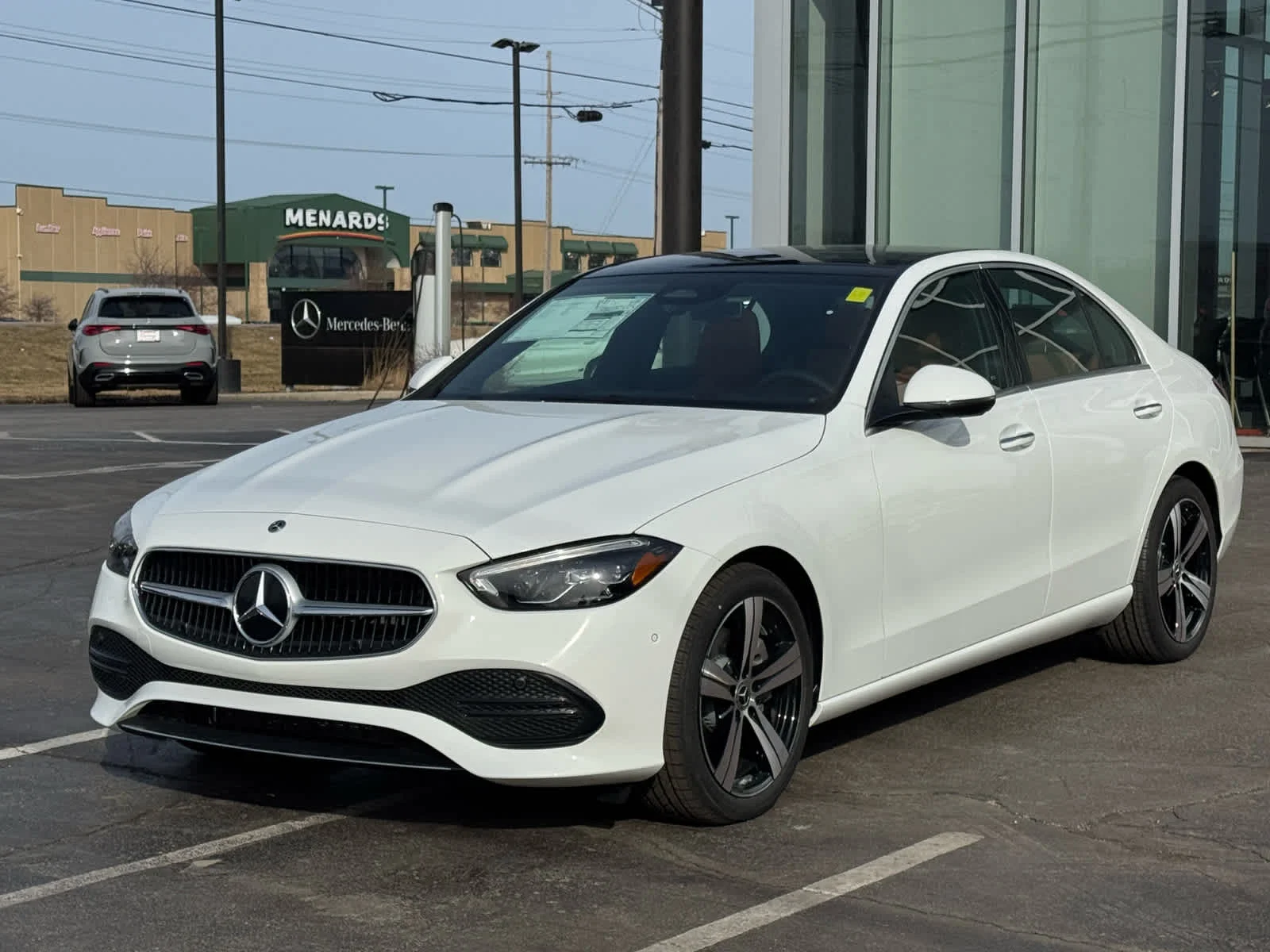 New 2026 Polar White Mercedes-Benz C 300 image 4