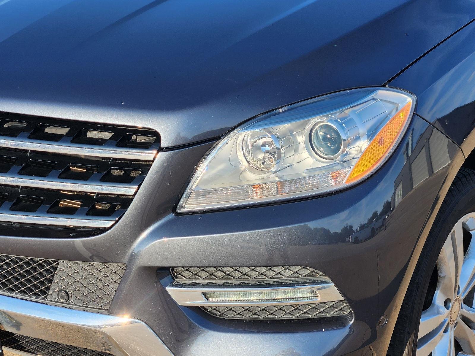 Used 2015 Steel Gray Metallic Mercedes-Benz ML 350 image 7