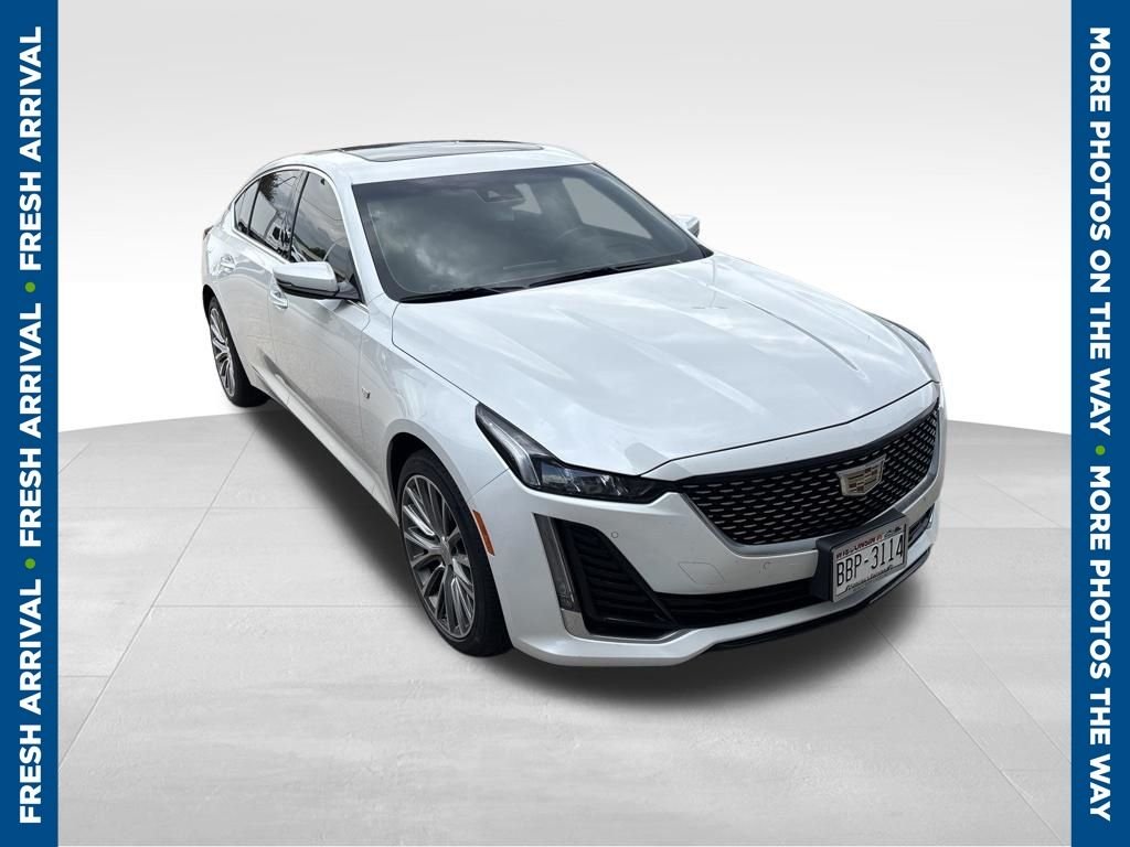 Used 2023 White Cadillac Luxury image 1