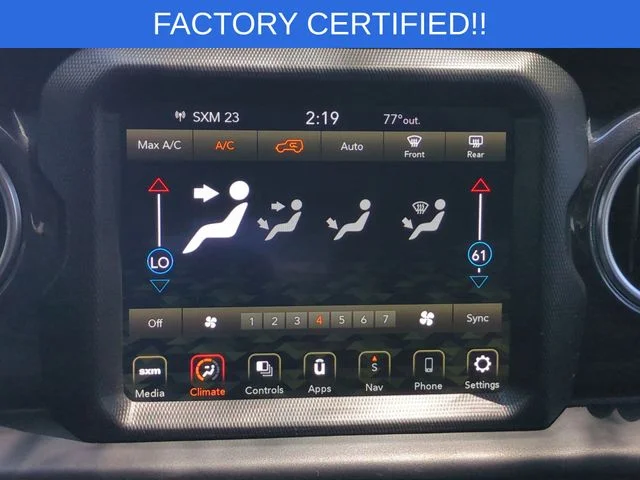Used 2022 Black Jeep Unlimited Sahara Altitude image 24