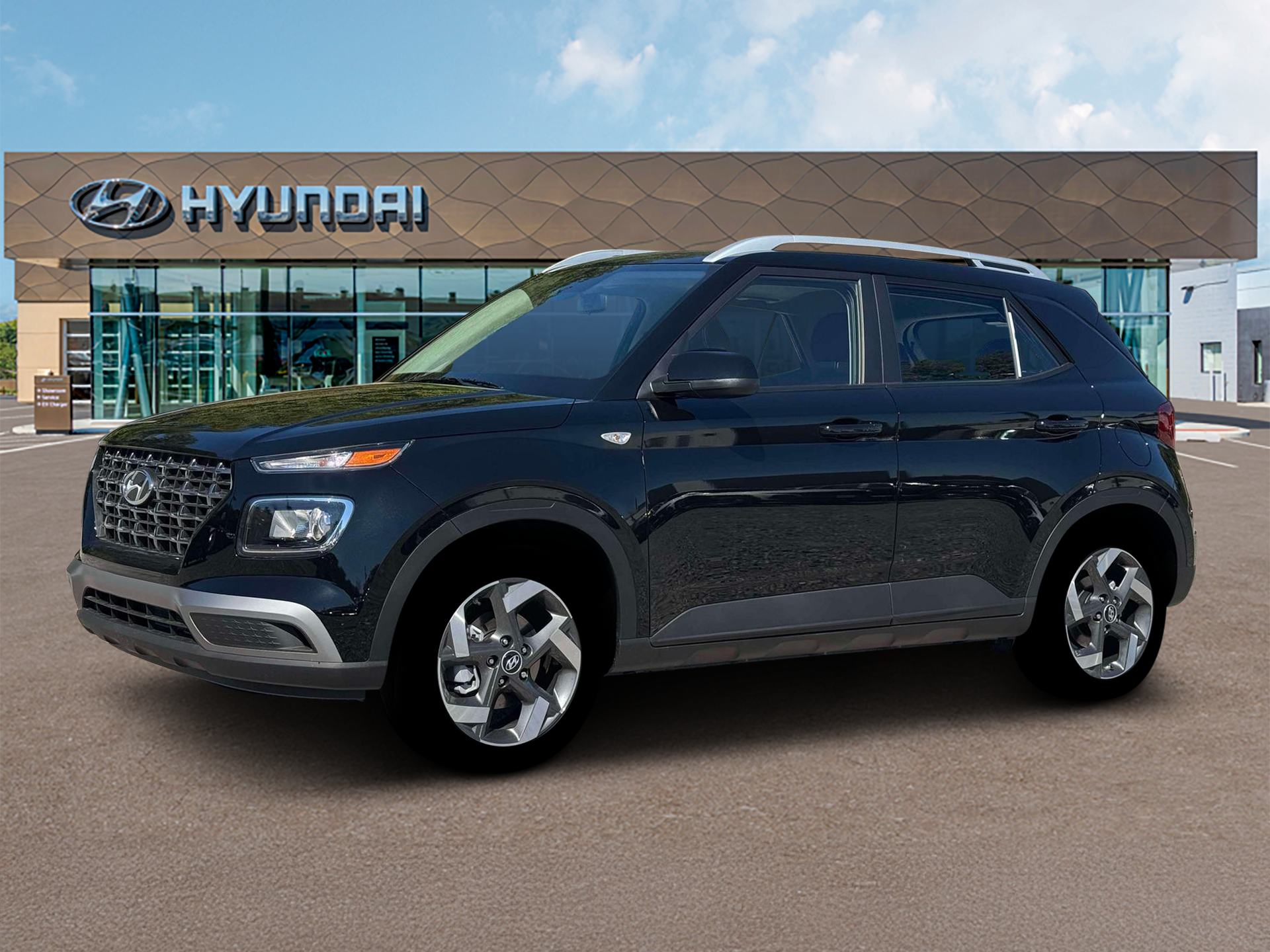 New 2026 Black Hyundai SEL image 2
