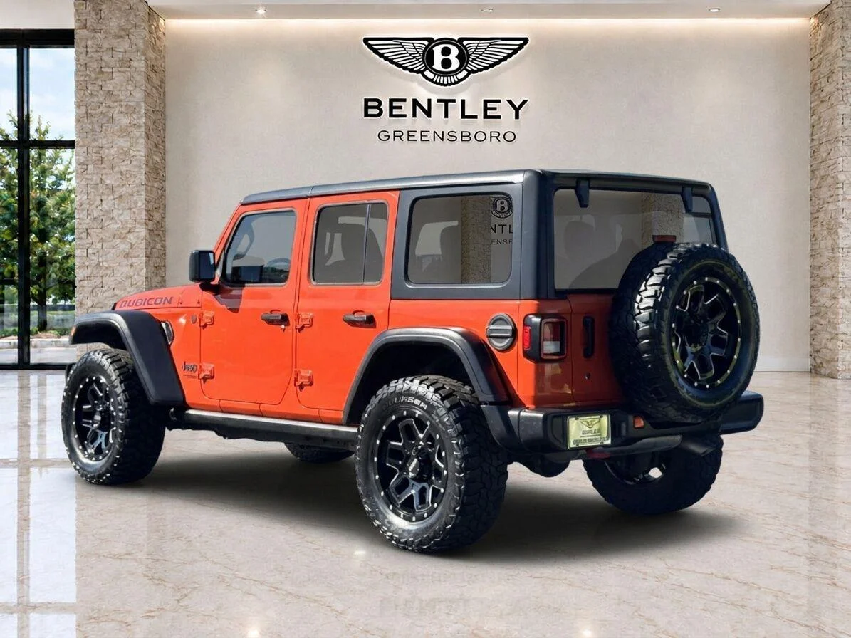 Used 2018 Firecracker Red Clearcoat Jeep Rubicon image 2