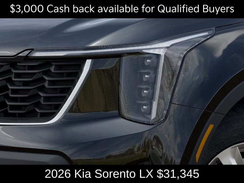 New 2026 Ebony Black Kia LX image 10