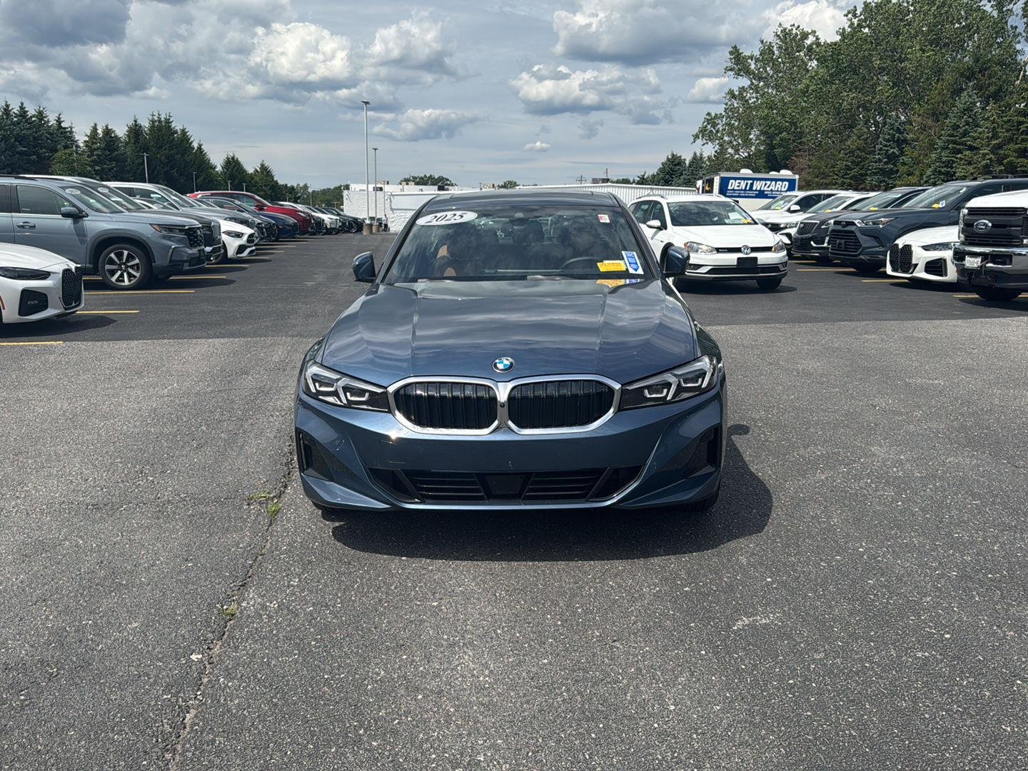Used 2025 Arctic Race Blue Metallic BMW 330i xDrive image 8