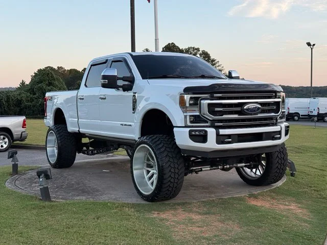 Used 2021 White Ford Platinum image 9