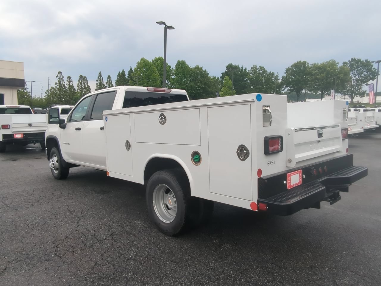 New 2025 Summit White Chevrolet Work Truck image 6