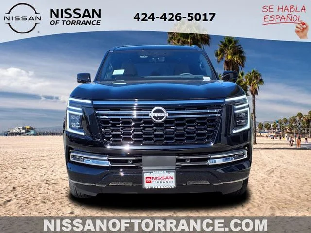New 2026 Super Black Nissan Platinum Reserve image 2