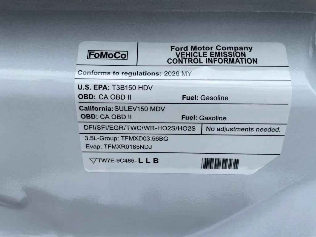 New 2026 Oxford White Ford Cargo Van image 23