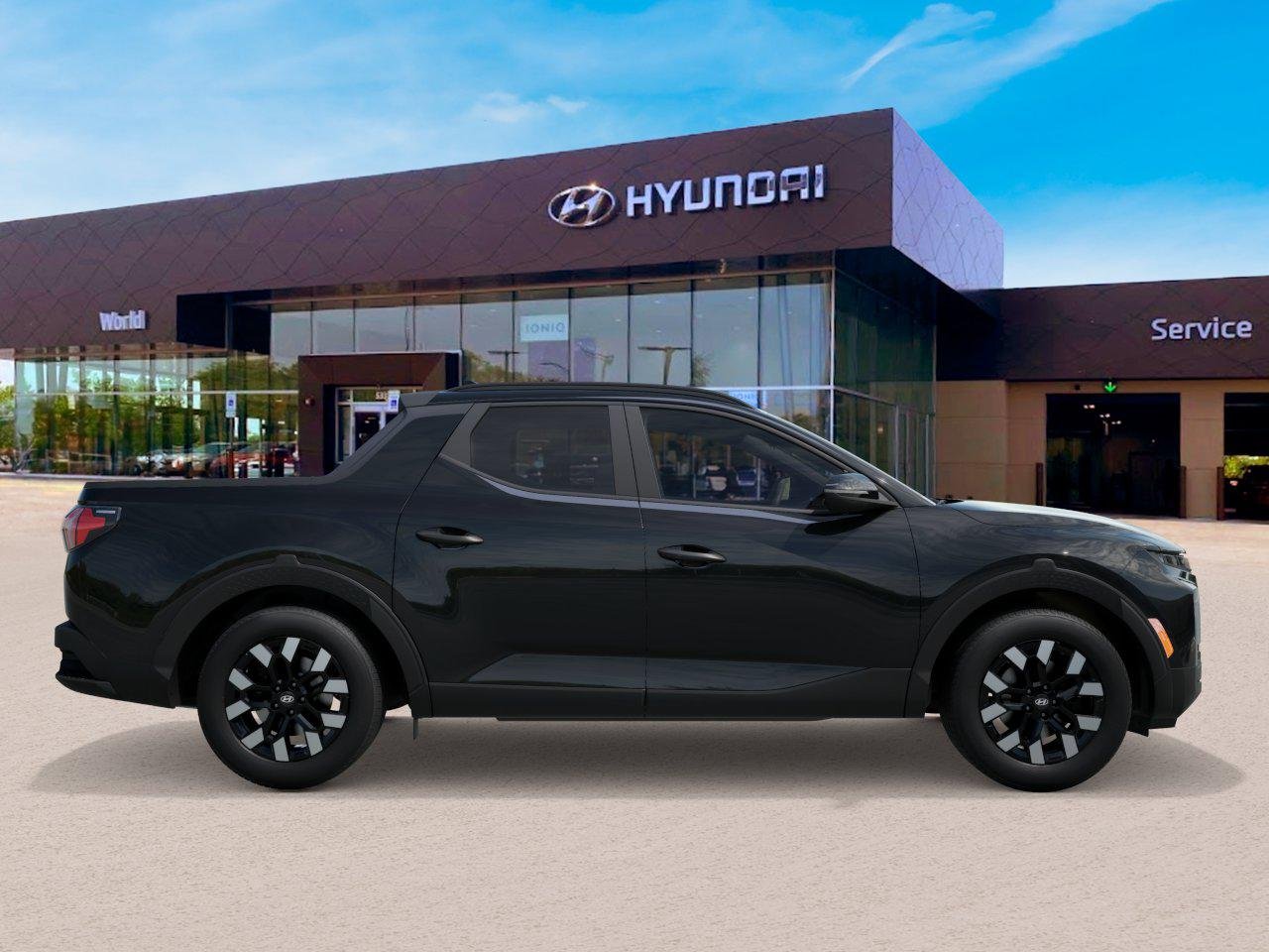 New 2026 Phantom Black Hyundai SEL AWD image 7