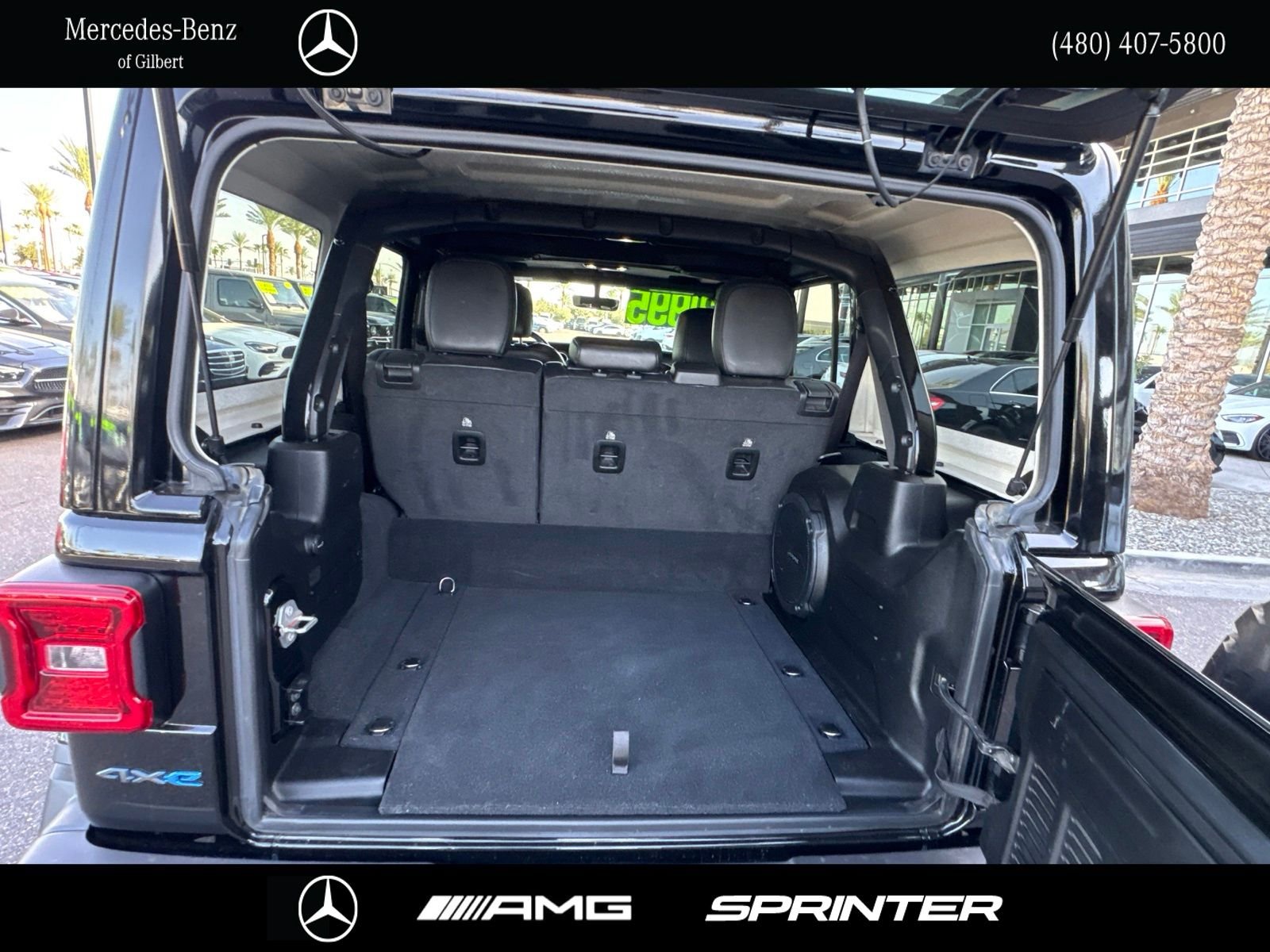 Used 2022 Black Jeep Unlimited Rubicon 4xe image 6