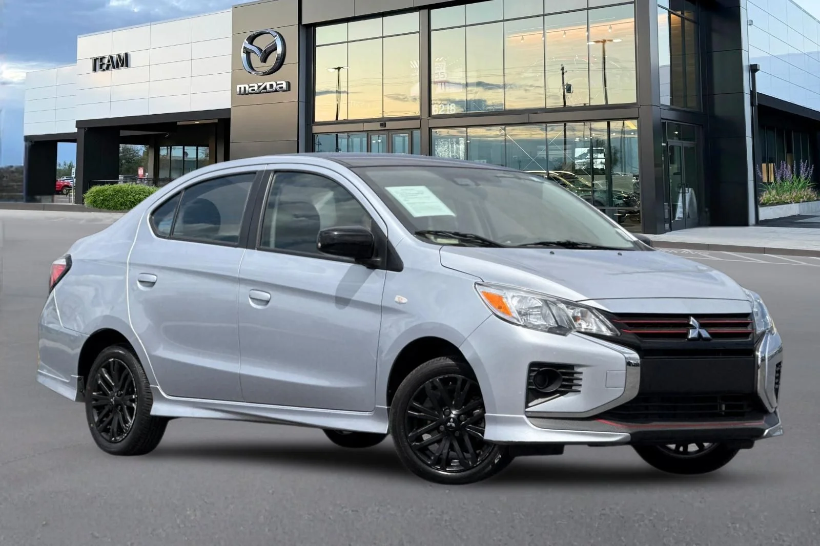 Used 2024 Silver Mitsubishi Black Edition image 2