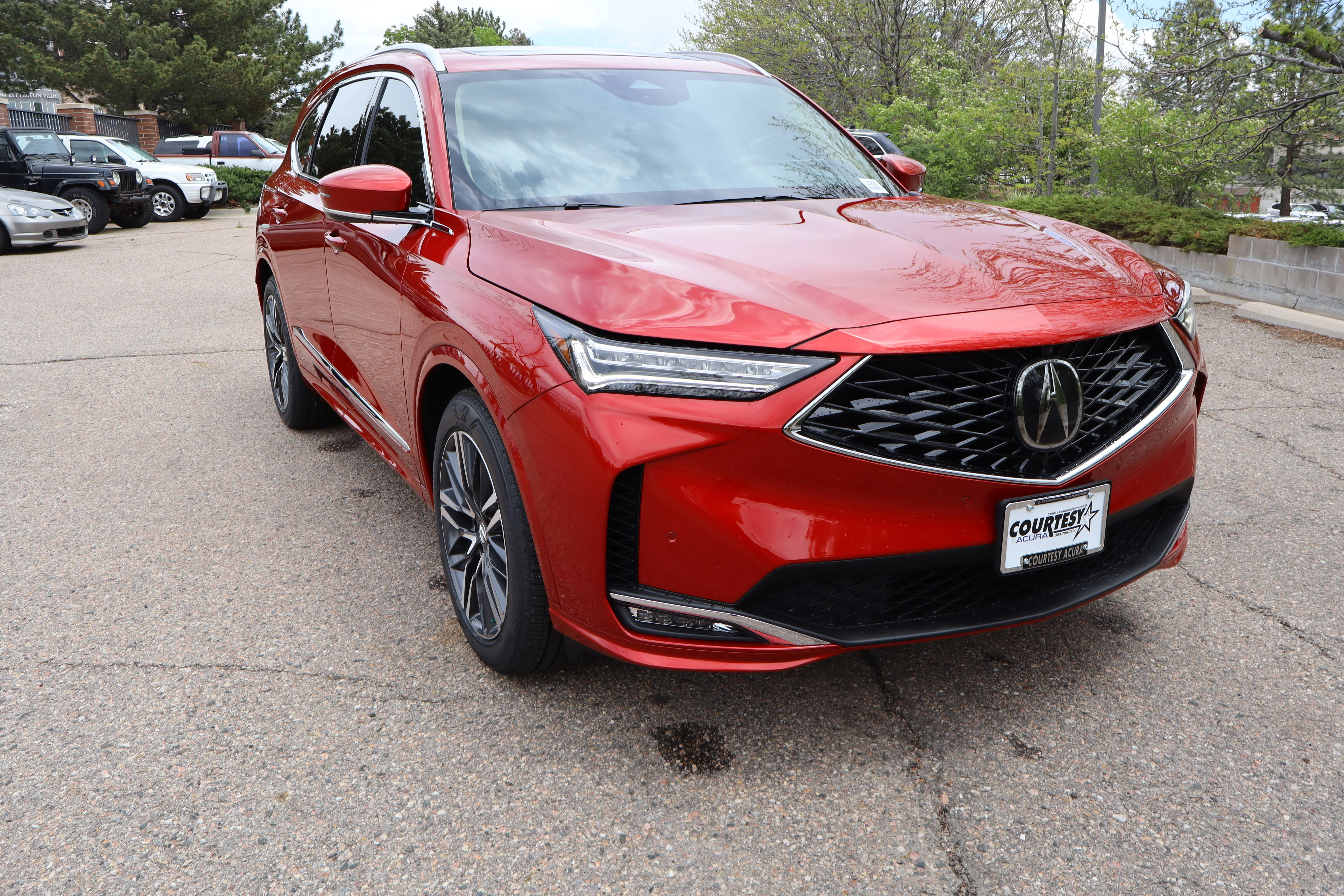 New 2026 Performance Red Pearl Acura w/Advance Package image 8