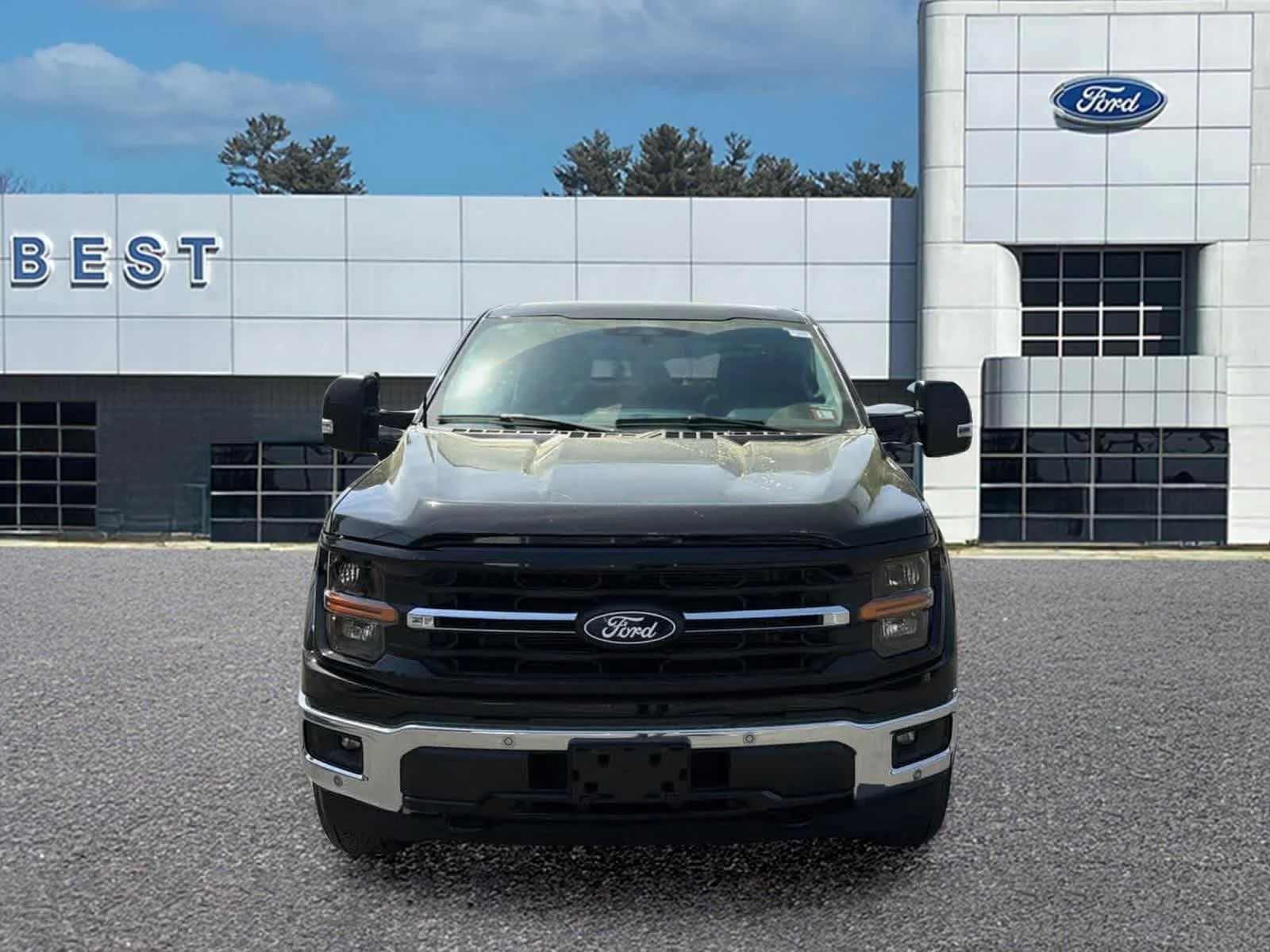 Used 2024 Agate Black Metallic Ford XLT image 2