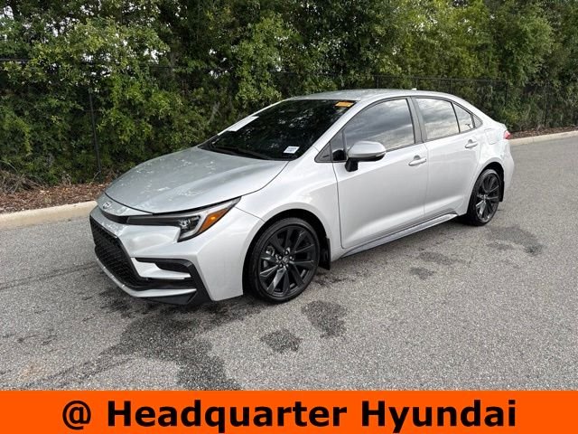 Used 2024 Silver Toyota SE image 1