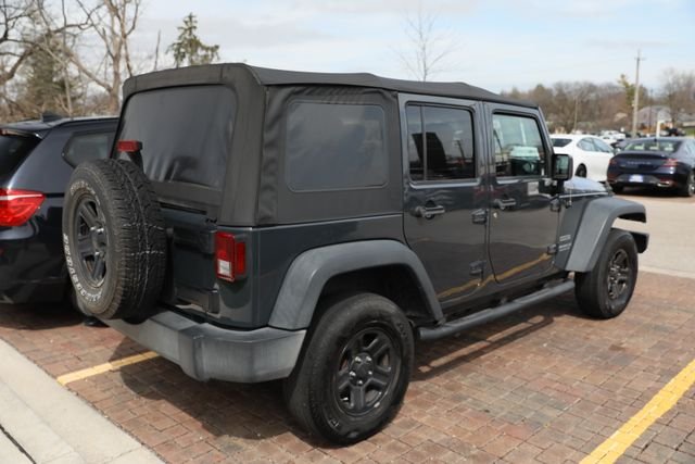Used 2017 Gray Jeep Unlimited Sport image 22