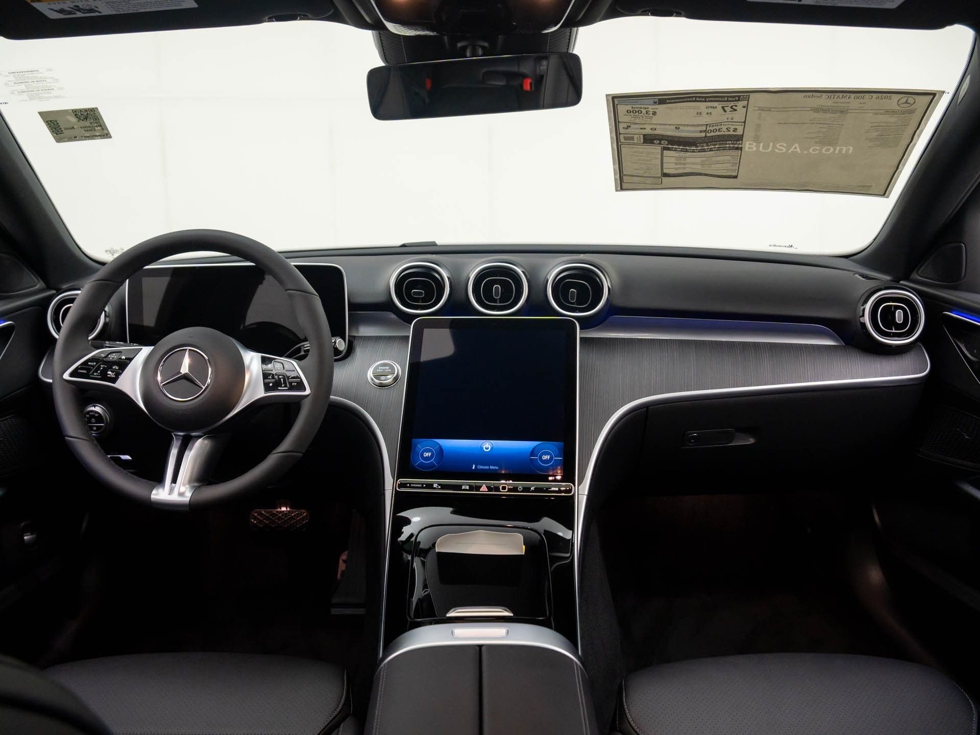 New 2026 Black Mercedes-Benz C 300 image 9