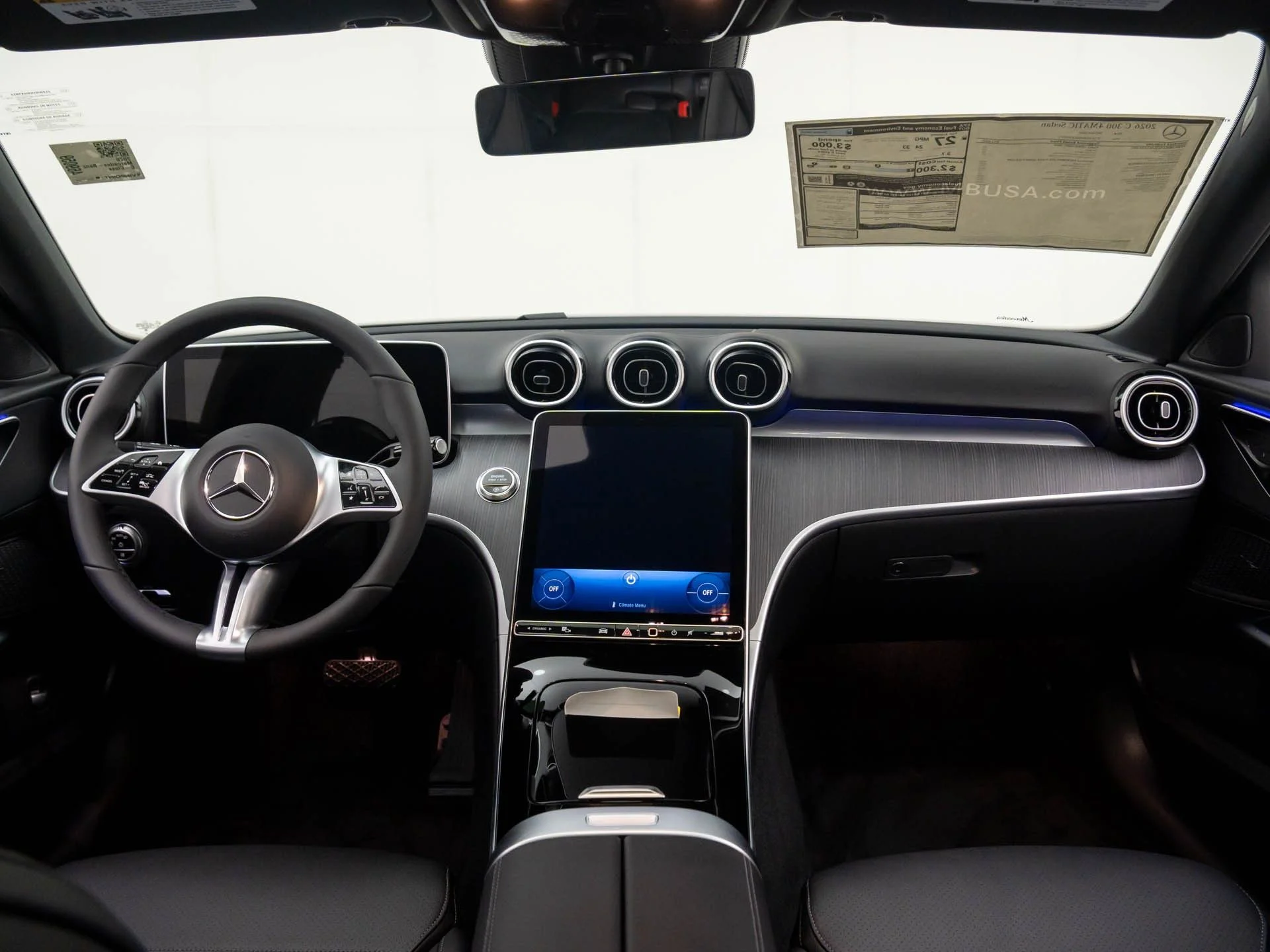 New 2026 Black Mercedes-Benz C 300 image 9