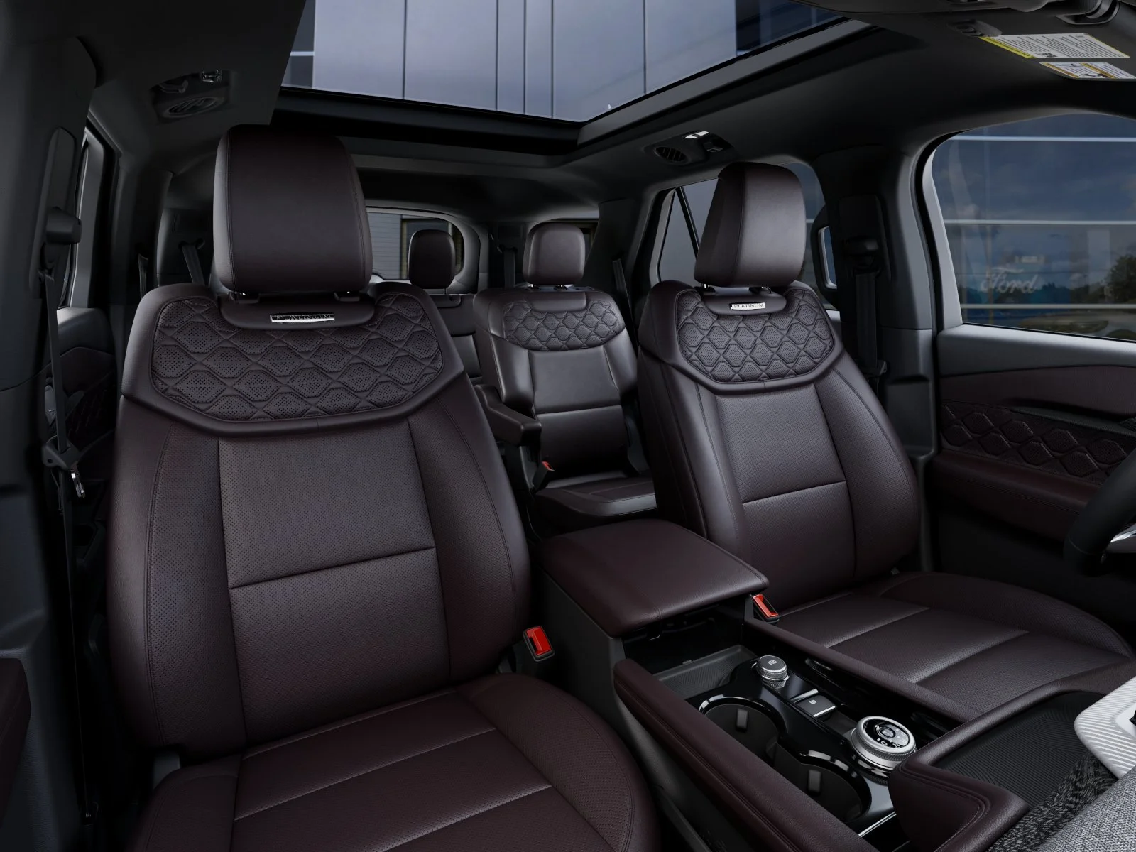 New 2027 Star White Metallic Tri-Coat Ford Platinum™ image 58