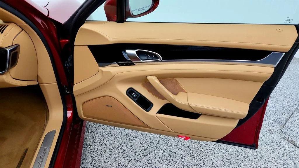 Used 2016 Ruby Red Metallic Porsche 4dr Hatchback 4 Edition w/ Premium Package Plus & 20