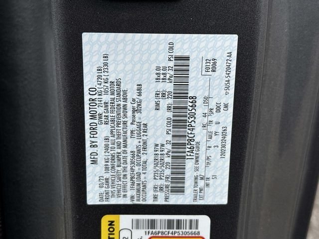 Used 2023 Gray Ford GT Premium image 30