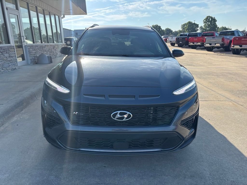 Used 2022 Hyundai Kona N Line with VIN KM8K3CA38NU812619 for sale in Wagoner, OK