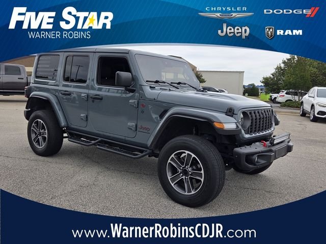 Used 2024 Gray Jeep Rubicon X image 1