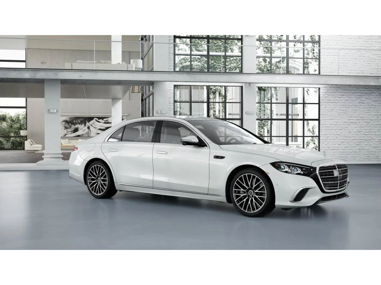 New 2027 MANUFAKTUR Moonlight White Metallic Mercedes-Benz S 500 image 12