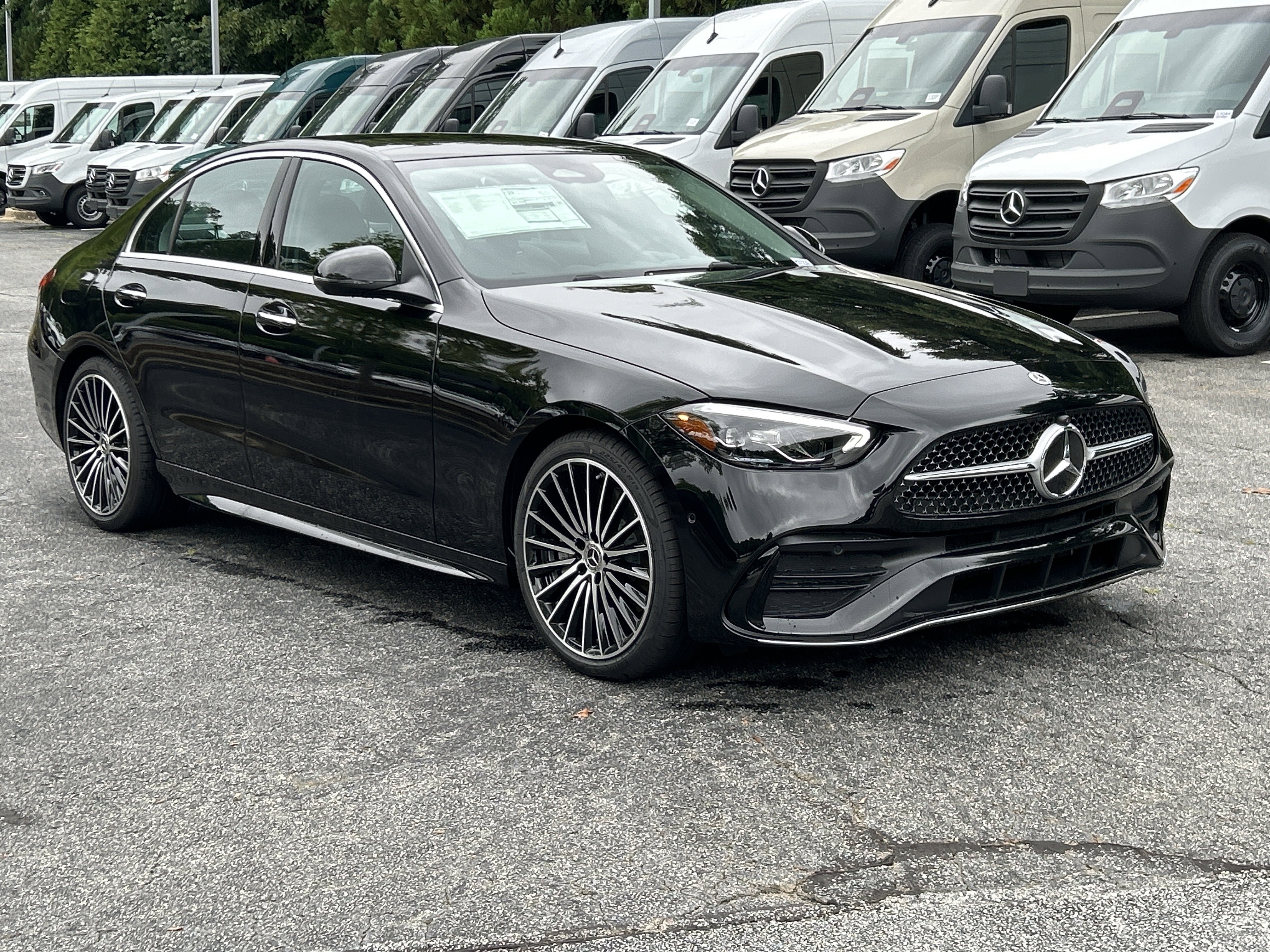 New 2026 Obsidian Black Metallic Mercedes-Benz C 300 Sedan image 4