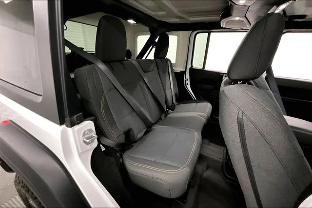 Used 2024 Bright White Clearcoat Jeep Sport S image 24
