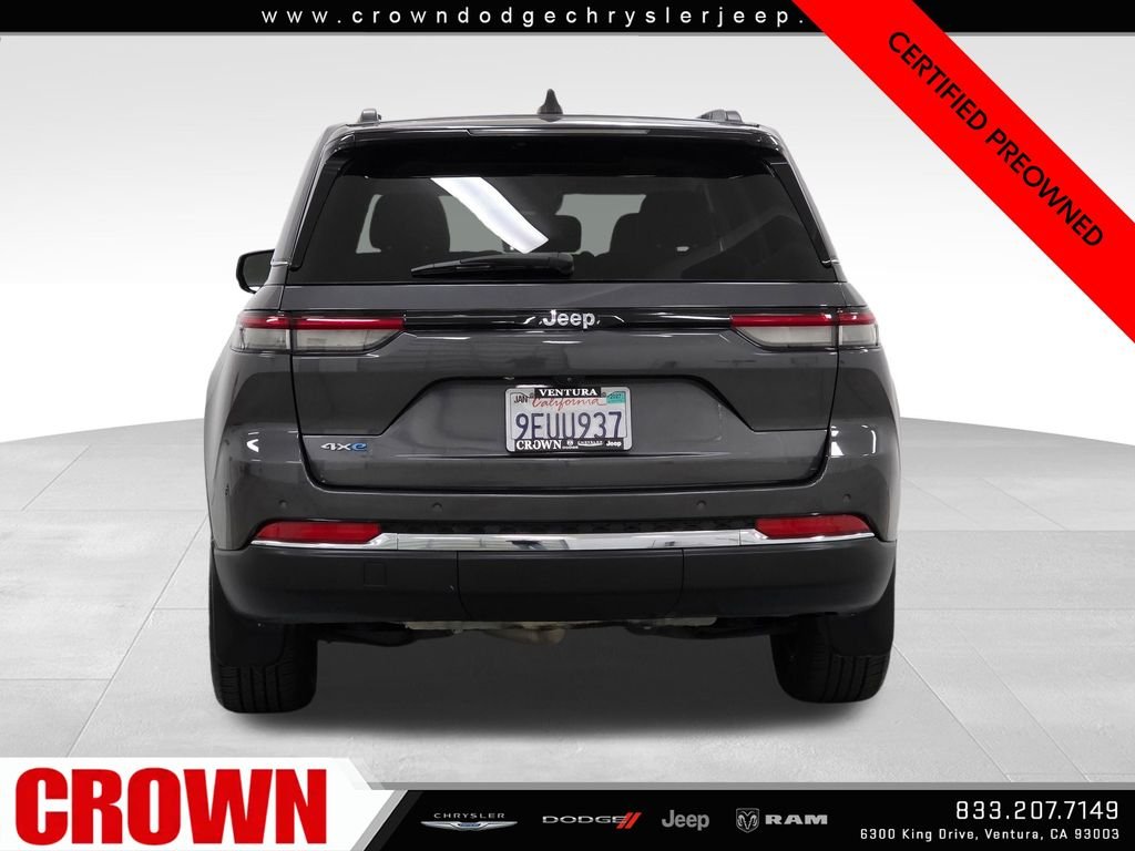 Used 2022 Gray Jeep 4xe image 6
