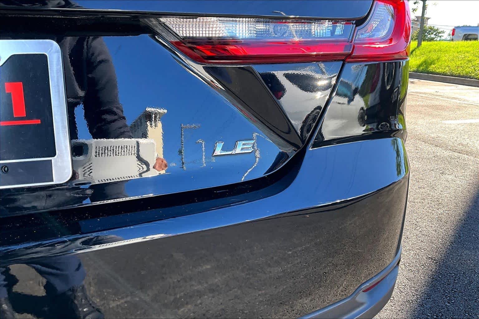 Used 2025 Midnight Black Metallic Toyota LE image 10