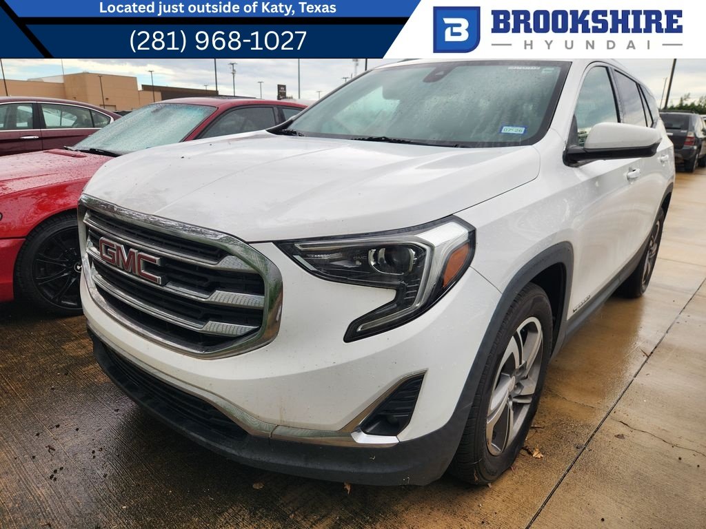 Used 2020 Summit White GMC SLT image 1