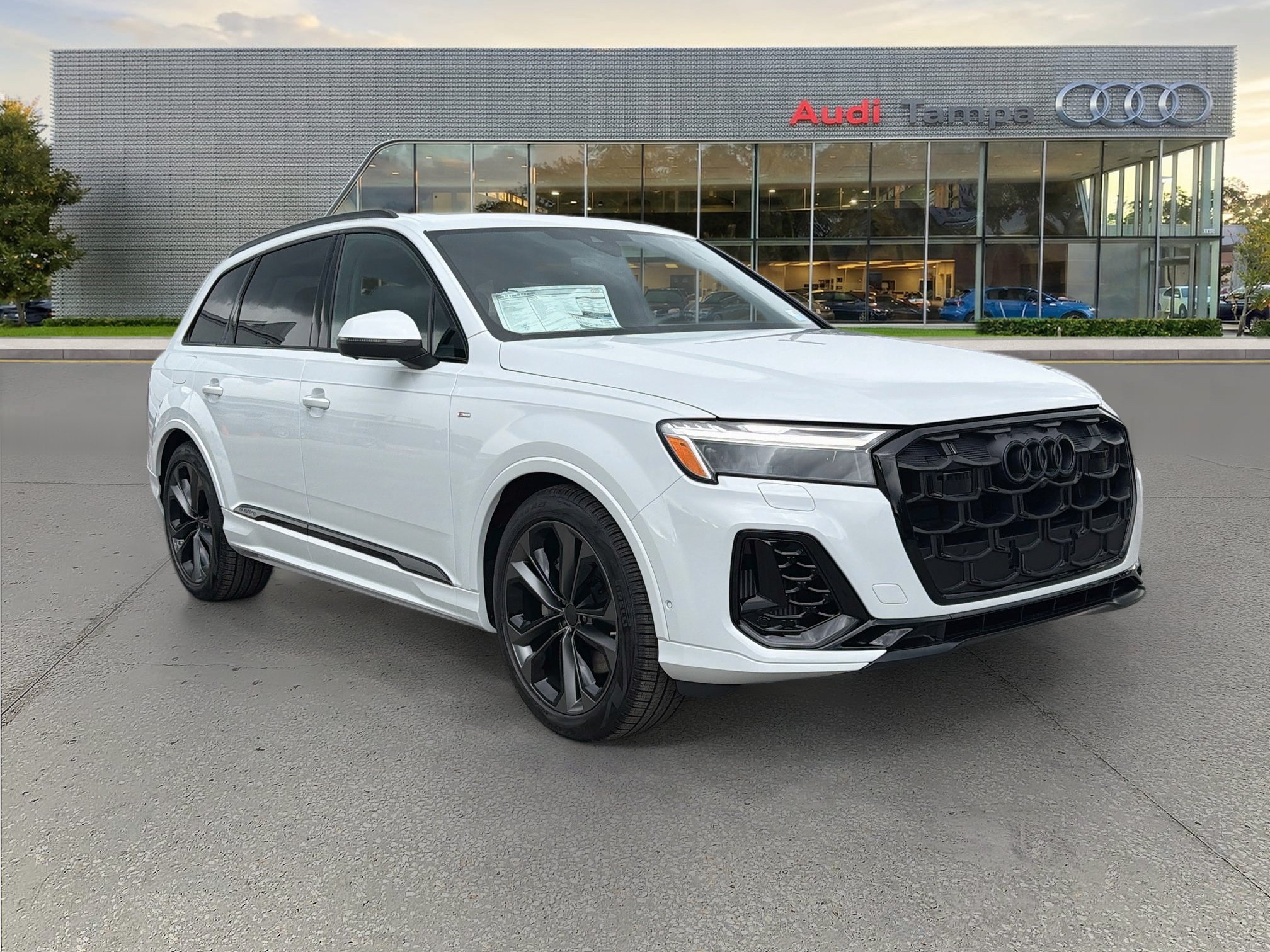 New 2026 Glacier White Metallic Audi S line Premium Plus image 1