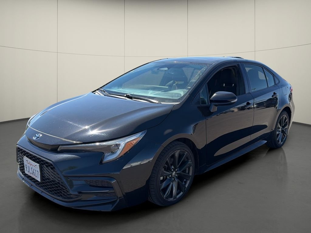 Used 2024 Black Toyota SE image 3