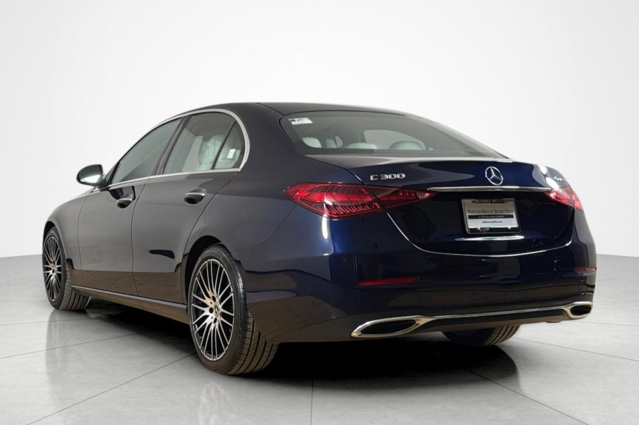 Used 2023 Lunar Blue Metallic Mercedes-Benz C 300 image 3